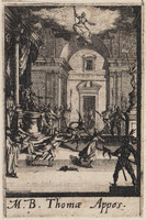 TvB G 4815
<br/>
Martyrium Thomas ("Kleine Apostelserie")
<br/>
<em>Callot, Jacques (1592 - 1635)</em>